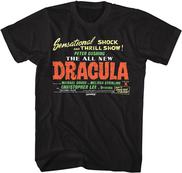 Hammer Horror Adult Lightweight T-Shirt