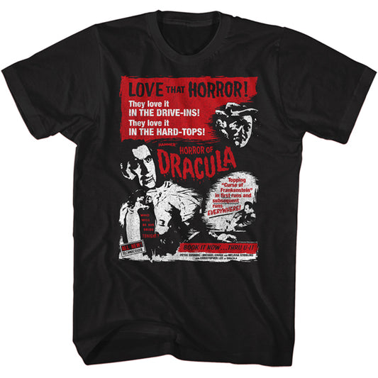 Hammer Horror Adult Lightweight T-Shirt