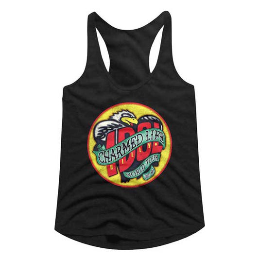 Billy Idol Juniors Racerback Tank