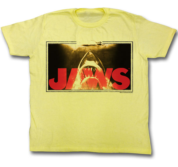 Jaws Adult Lightweight T-Shirt