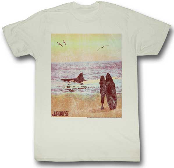 Jaws Adult Lightweight T-Shirt