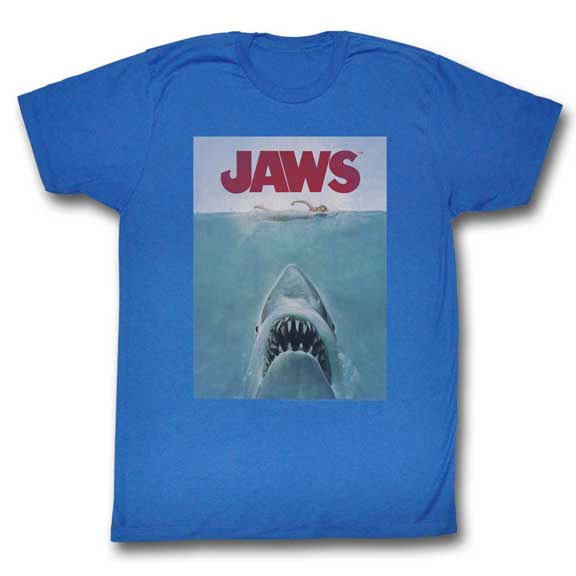 Jaws Adult Lightweight T-Shirt