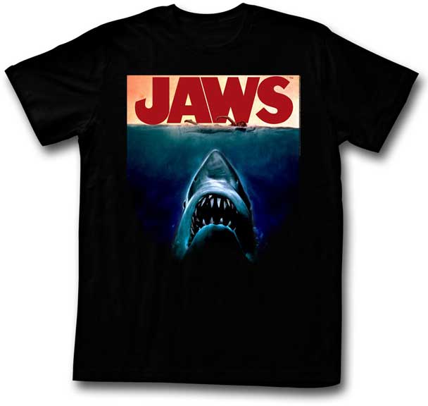 Jaws Adult Lightweight T-Shirt