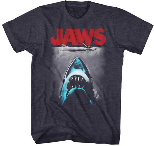 Jaws Adult Lightweight T-Shirt