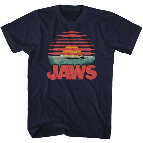 Jaws Adult Lightweight T-Shirt