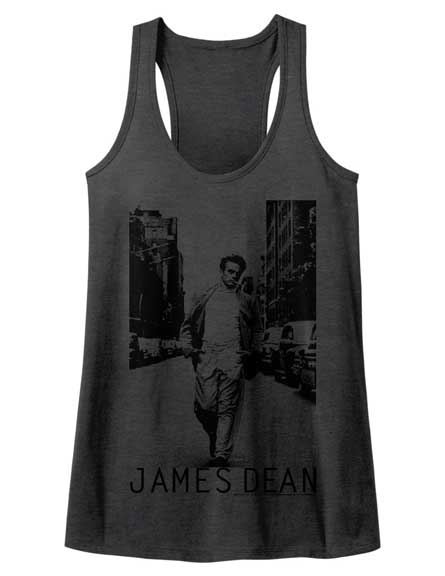 James Dean Juniors Racerback Tank