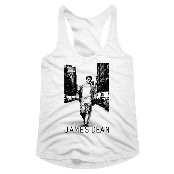 James Dean Juniors Racerback Tank