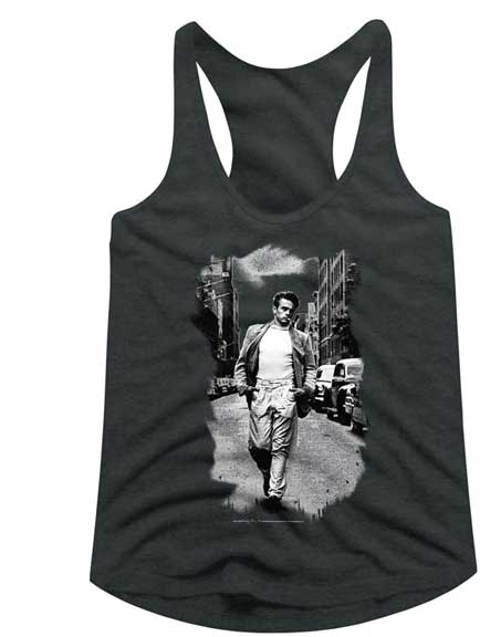 James Dean Juniors Racerback Tank