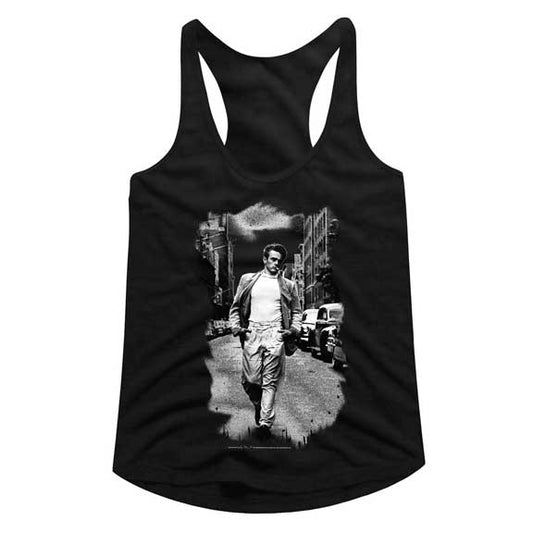 James Dean Juniors Racerback Tank