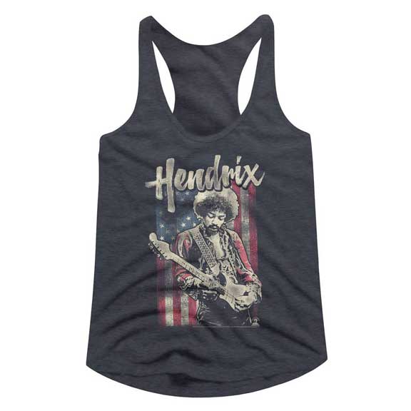 Jimi Hendrix Juniors Racerback Tank