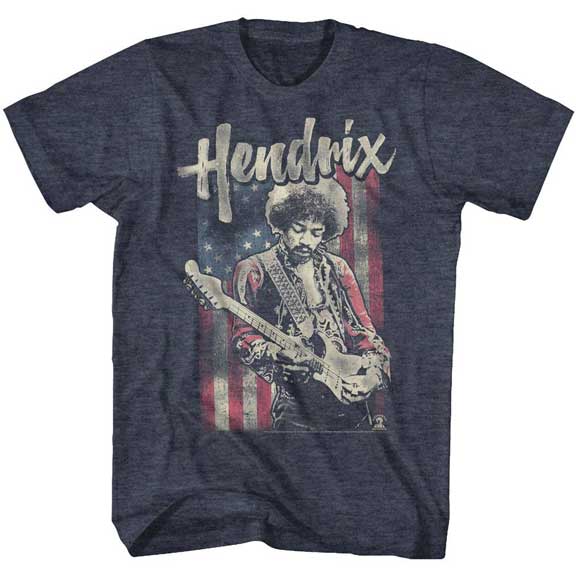 Jimi Hendrix Adult Lightweight T-Shirt