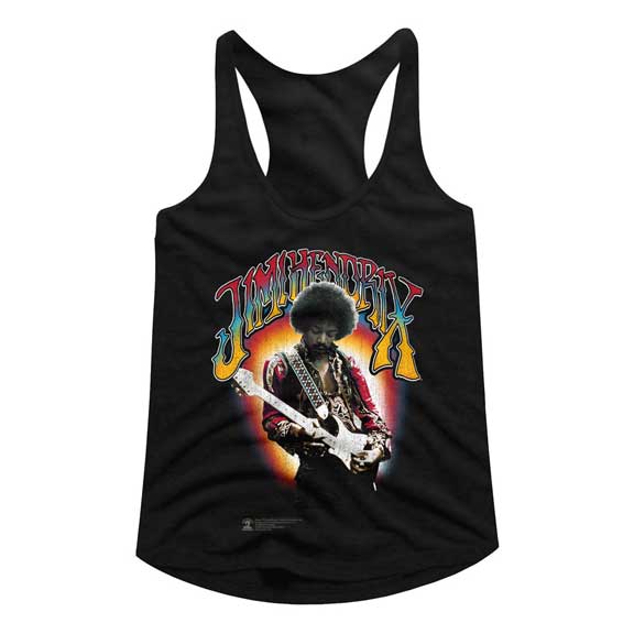 Jimi Hendrix Juniors Racerback Tank