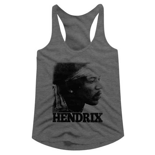 Jimi Hendrix Juniors Racerback Tank