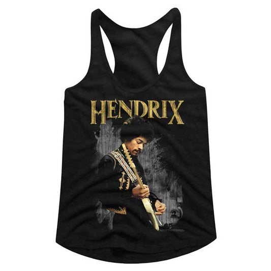 Jimi Hendrix Juniors Racerback Tank