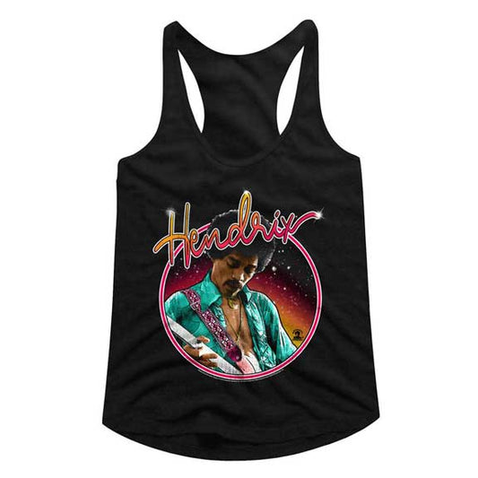 Jimi Hendrix Juniors Racerback Tank