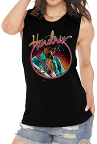 Jimi Hendrix Juniors Muscle Tank