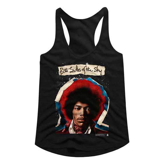 Jimi Hendrix Juniors Racerback Tank