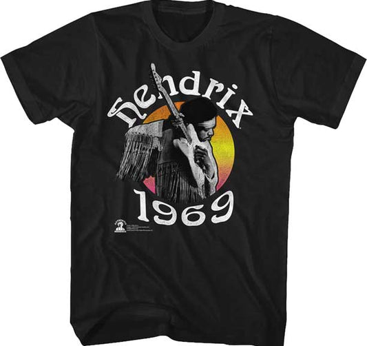 Jimi Hendrix Adult Lightweight T-Shirt