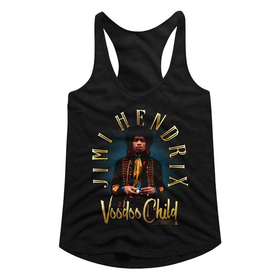 Jimi Hendrix Juniors Racerback Tank