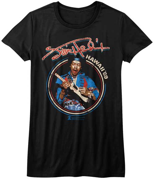 Jimi Hendrix Juniors T-Shirt