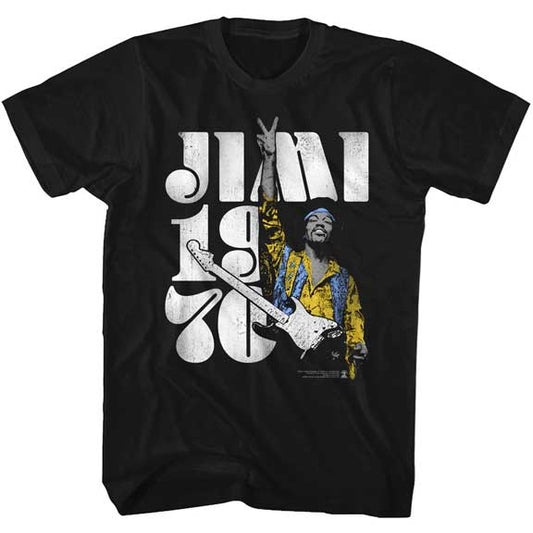 Jimi Hendrix Adult Lightweight T-Shirt