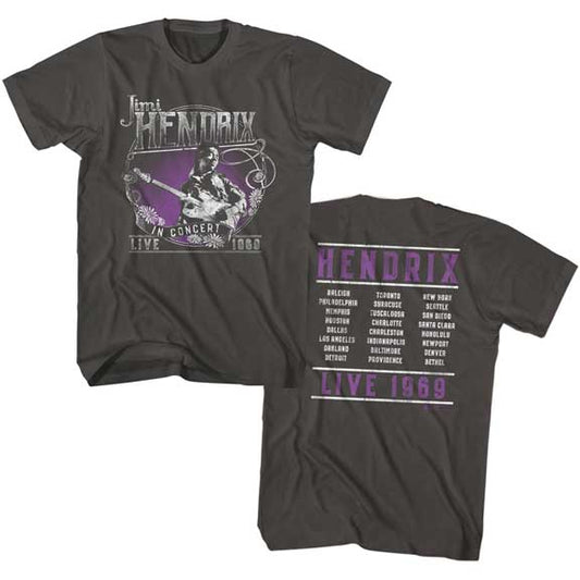 Jimi Hendrix Adult Lightweight T-Shirt