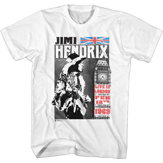 Jimi Hendrix Adult Lightweight T-Shirt