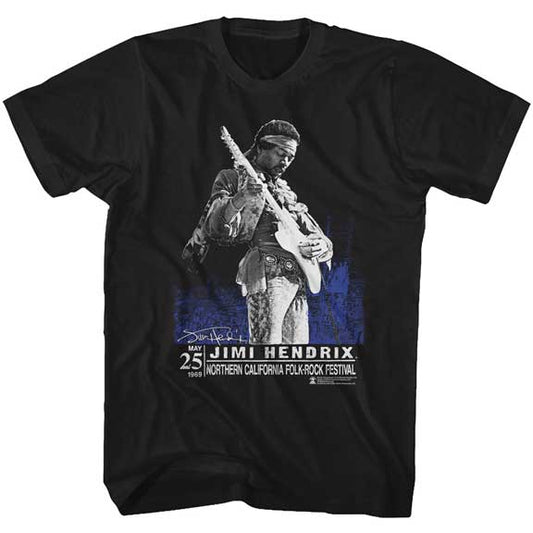 Jimi Hendrix Adult Lightweight T-Shirt