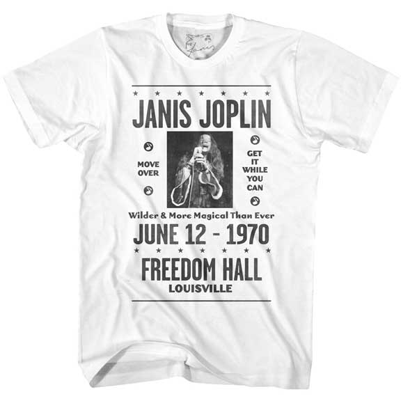 Janis Joplin Adult Lightweight T-Shirt