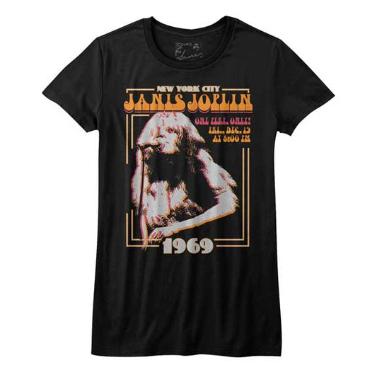 Janis Joplin Juniors Racerback Tank