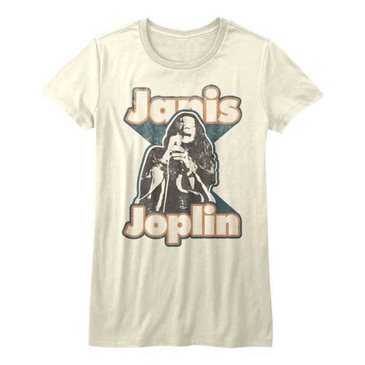 Janis Joplin Juniors Racerback Tank