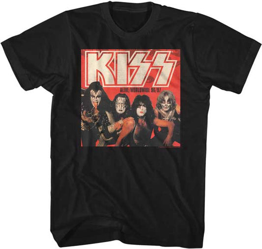 Kiss Adult Lightweight T-Shirt