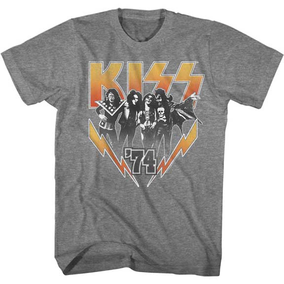 Kiss Adult Lightweight T-Shirt