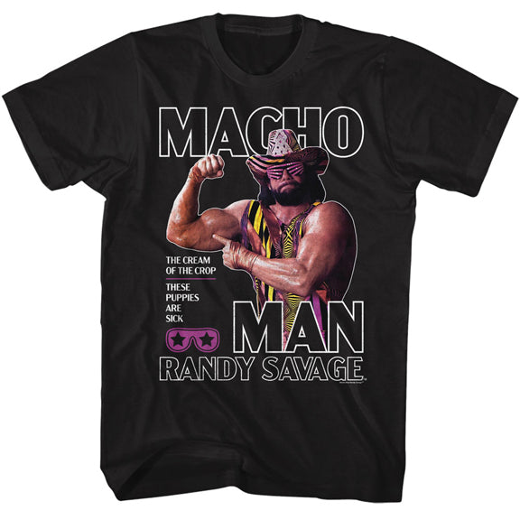 Macho Man Adult Lightweight T-Shirt