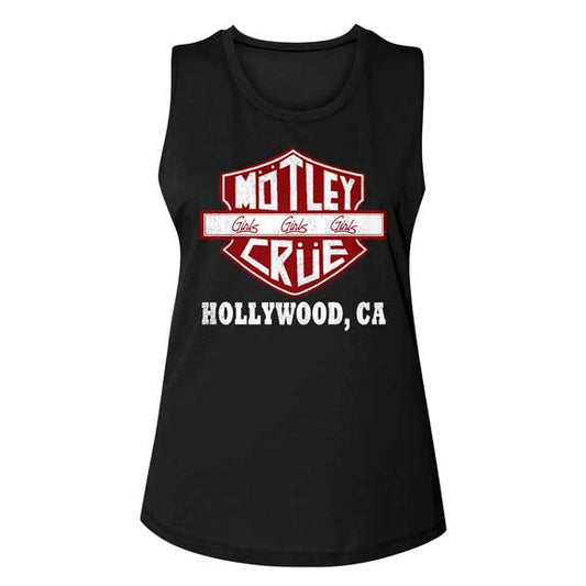 Motley Crue Juniors Muscle Tank