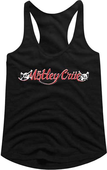 Motley Crue Juniors Racerback Tank