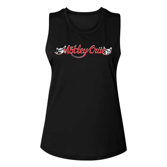 Motley Crue Juniors Muscle Tank