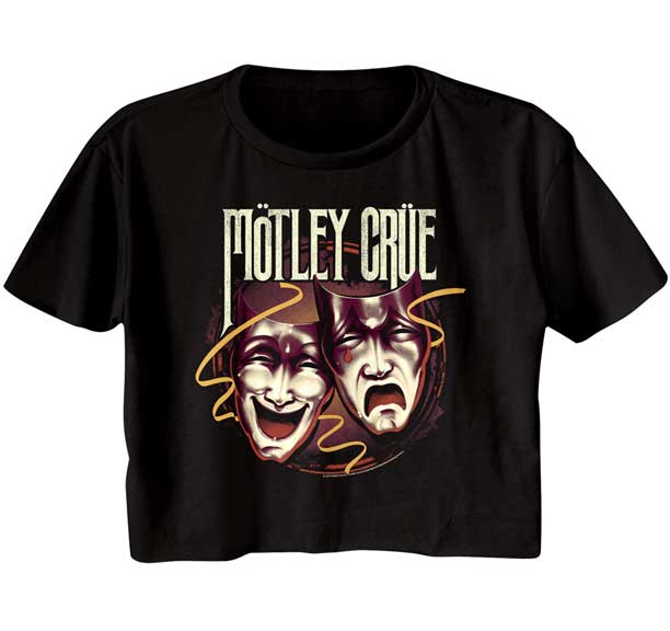 Motley Crue Juniors Crop T-Shirt