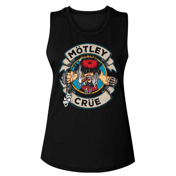 Motley Crue Juniors Muscle Tank