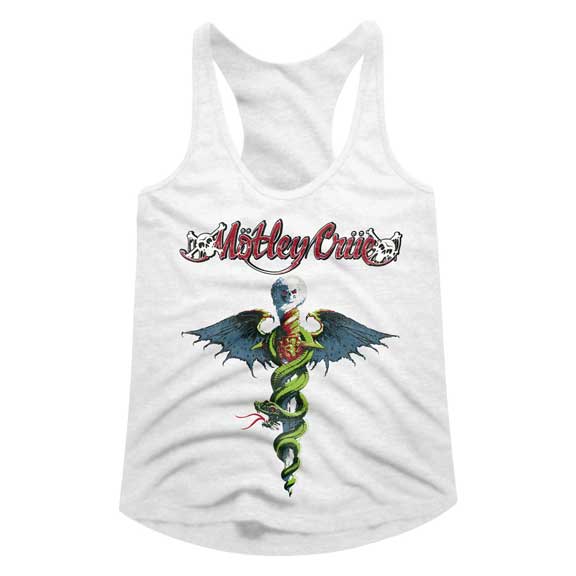 Motley Crue Juniors Racerback Tank