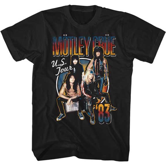 Motley Crue Adult Lightweight T-Shirt