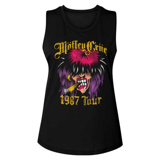 Motley Crue Juniors Muscle Tank