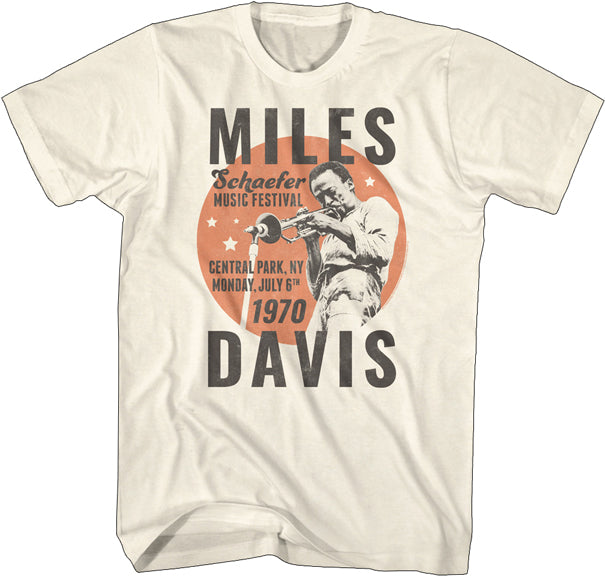 Miles Davis Adult Lightweight T-Shirt