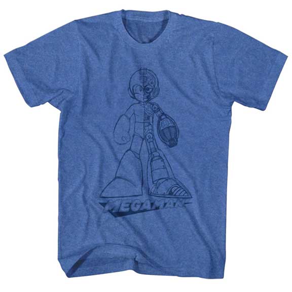 Mega Man Adult Lightweight T-Shirt