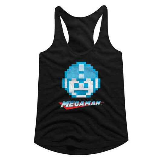 Mega Man Juniors Racerback Tank