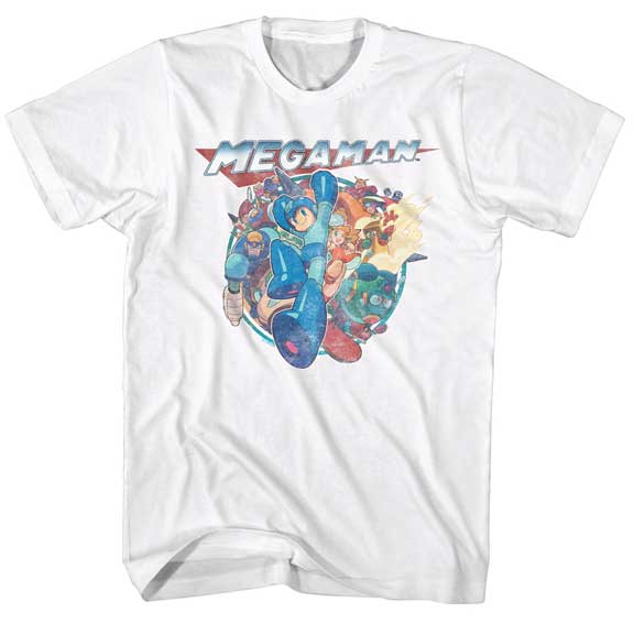 Mega Man Adult Lightweight T-Shirt