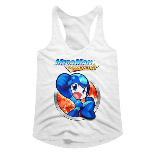 Mega Man Juniors Racerback Tank