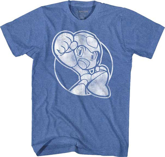 Capcom Mega Man Mens Lightweight T-Shirt