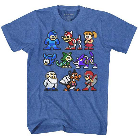 Capcom Mega Man Adult Lightweight T-Shirt