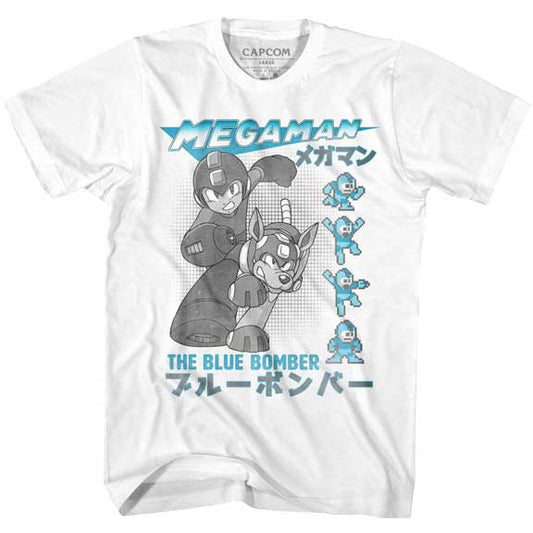 Capcom Mega Man Mens Lightweight T-Shirt